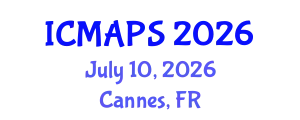 International Conference on Mathematical and Physical Sciences (ICMAPS) July 10, 2026 - Cannes, France
