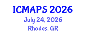 International Conference on Mathematical and Physical Sciences (ICMAPS) July 24, 2026 - Rhodes, Greece
