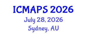 International Conference on Mathematical and Physical Sciences (ICMAPS) July 28, 2026 - Sydney, Australia