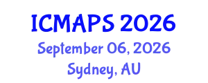 International Conference on Mathematical and Physical Sciences (ICMAPS) September 06, 2026 - Sydney, Australia