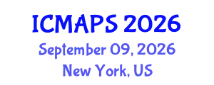 International Conference on Mathematical and Physical Sciences (ICMAPS) September 09, 2026 - New York, United States