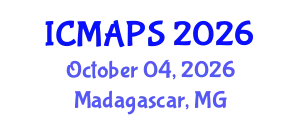 International Conference on Mathematical and Physical Sciences (ICMAPS) October 04, 2026 - Madagascar, Madagascar