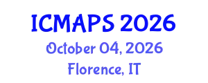 International Conference on Mathematical and Physical Sciences (ICMAPS) October 04, 2026 - Florence, Italy