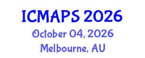 International Conference on Mathematical and Physical Sciences (ICMAPS) October 04, 2026 - Melbourne, Australia