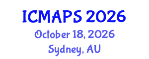 International Conference on Mathematical and Physical Sciences (ICMAPS) October 18, 2026 - Sydney, Australia