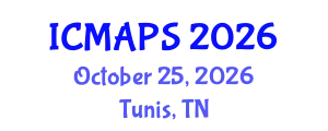International Conference on Mathematical and Physical Sciences (ICMAPS) October 25, 2026 - Tunis, Tunisia