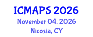 International Conference on Mathematical and Physical Sciences (ICMAPS) November 04, 2026 - Nicosia, Cyprus