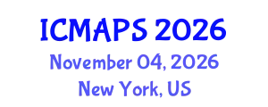International Conference on Mathematical and Physical Sciences (ICMAPS) November 04, 2026 - New York, United States