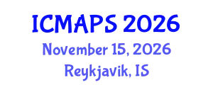 International Conference on Mathematical and Physical Sciences (ICMAPS) November 15, 2026 - Reykjavik, Iceland