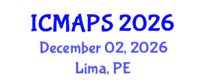 International Conference on Mathematical and Physical Sciences (ICMAPS) December 02, 2026 - Lima, Peru