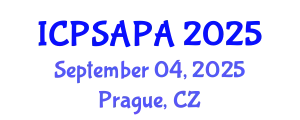 International Conference on Political Sciences and Policy Analysis (ICPSAPA) September 04, 2025 - Prague, Czechia