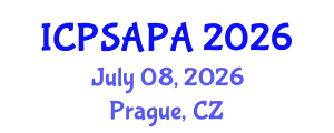 International Conference on Political Sciences and Policy Analysis (ICPSAPA) July 08, 2026 - Prague, Czechia