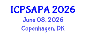 International Conference on Political Sciences and Policy Analysis (ICPSAPA) June 08, 2026 - Copenhagen, Denmark