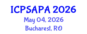 International Conference on Political Sciences and Policy Analysis (ICPSAPA) May 04, 2026 - Bucharest, Romania