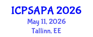 International Conference on Political Sciences and Policy Analysis (ICPSAPA) May 11, 2026 - Tallinn, Estonia