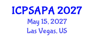 International Conference on Political Sciences and Policy Analysis (ICPSAPA) May 15, 2027 - Las Vegas, United States