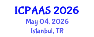 International Conference on Political and Administrative Sciences (ICPAAS) May 04, 2026 - Istanbul, Turkey