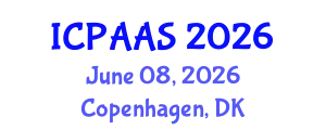International Conference on Political and Administrative Sciences (ICPAAS) June 08, 2026 - Copenhagen, Denmark
