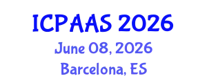 International Conference on Political and Administrative Sciences (ICPAAS) June 08, 2026 - Barcelona, Spain