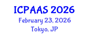 International Conference on Political and Administrative Sciences (ICPAAS) February 23, 2026 - Tokyo, Japan