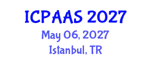 International Conference on Political and Administrative Sciences (ICPAAS) May 06, 2027 - Istanbul, Turkey