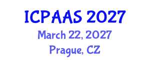International Conference on Political and Administrative Sciences (ICPAAS) March 22, 2027 - Prague, Czechia