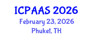 International Conference on Political and Administrative Sciences (ICPAAS) February 23, 2026 - Phuket, Thailand