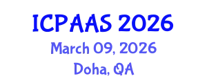 International Conference on Political and Administrative Sciences (ICPAAS) March 09, 2026 - Doha, Qatar