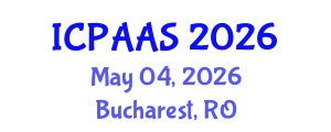 International Conference on Political and Administrative Sciences (ICPAAS) May 04, 2026 - Bucharest, Romania