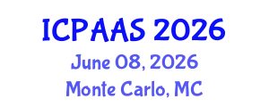 International Conference on Political and Administrative Sciences (ICPAAS) June 08, 2026 - Monte Carlo, Monaco