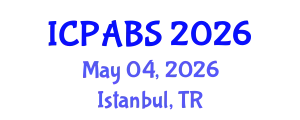 International Conference on Pharmaceutical and Biomedical Sciences (ICPABS) May 04, 2026 - Istanbul, Turkey