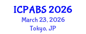 International Conference on Pharmaceutical and Biomedical Sciences (ICPABS) March 23, 2026 - Tokyo, Japan