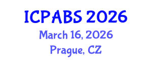 International Conference on Pharmaceutical and Biomedical Sciences (ICPABS) March 16, 2026 - Prague, Czechia