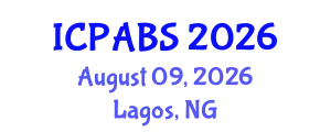 International Conference on Pharmaceutical and Biomedical Sciences (ICPABS) August 09, 2026 - Lagos, Nigeria