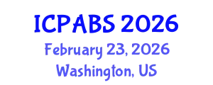 International Conference on Pharmaceutical and Biomedical Sciences (ICPABS) February 23, 2026 - Washington, United States