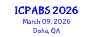 International Conference on Pharmaceutical and Biomedical Sciences (ICPABS) March 09, 2026 - Doha, Qatar