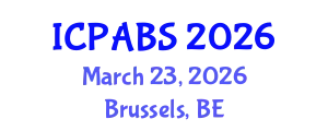 International Conference on Pharmaceutical and Biomedical Sciences (ICPABS) March 23, 2026 - Brussels, Belgium