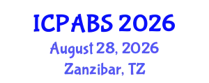 International Conference on Pharmaceutical and Biomedical Sciences (ICPABS) August 28, 2026 - Zanzibar, Tanzania
