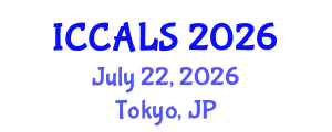 International Conference on Communication and Linguistics Studies (ICCALS) July 22, 2026 - Tokyo, Japan