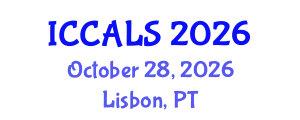 International Conference on Communication and Linguistics Studies (ICCALS) October 28, 2026 - Lisbon, Portugal