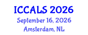 International Conference on Communication and Linguistics Studies (ICCALS) September 16, 2026 - Amsterdam, Netherlands