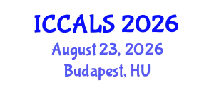 International Conference on Communication and Linguistics Studies (ICCALS) August 23, 2026 - Budapest, Hungary
