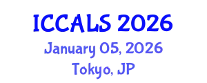 International Conference on Communication and Linguistics Studies (ICCALS) January 05, 2026 - Tokyo, Japan