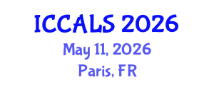 International Conference on Communication and Linguistics Studies (ICCALS) May 11, 2026 - Paris, France