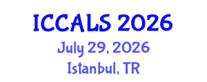 International Conference on Communication and Linguistics Studies (ICCALS) July 29, 2026 - Istanbul, Turkey