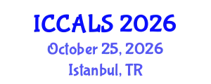 International Conference on Communication and Linguistics Studies (ICCALS) October 25, 2026 - Istanbul, Turkey