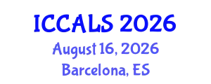 International Conference on Communication and Linguistics Studies (ICCALS) August 16, 2026 - Barcelona, Spain