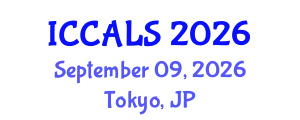 International Conference on Communication and Linguistics Studies (ICCALS) September 09, 2026 - Tokyo, Japan
