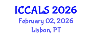 International Conference on Communication and Linguistics Studies (ICCALS) February 02, 2026 - Lisbon, Portugal