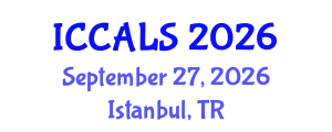 International Conference on Communication and Linguistics Studies (ICCALS) September 27, 2026 - Istanbul, Turkey